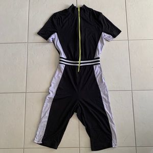 Biker short jumpsuit